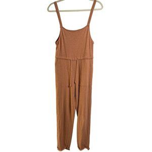 Pull & Bear Cropped Romper Jumpsuit Melon Women Sz. S